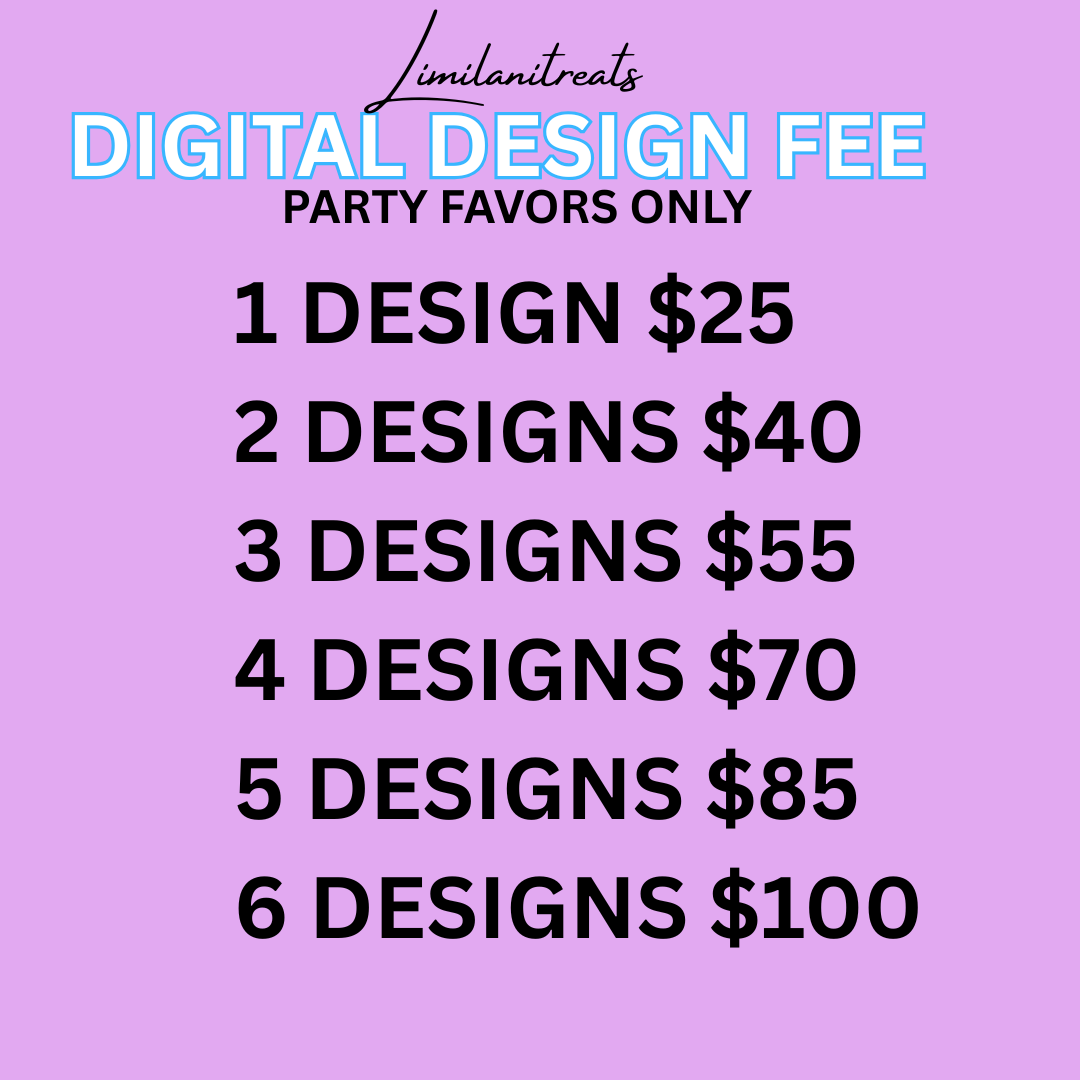 done for you  party favor designs