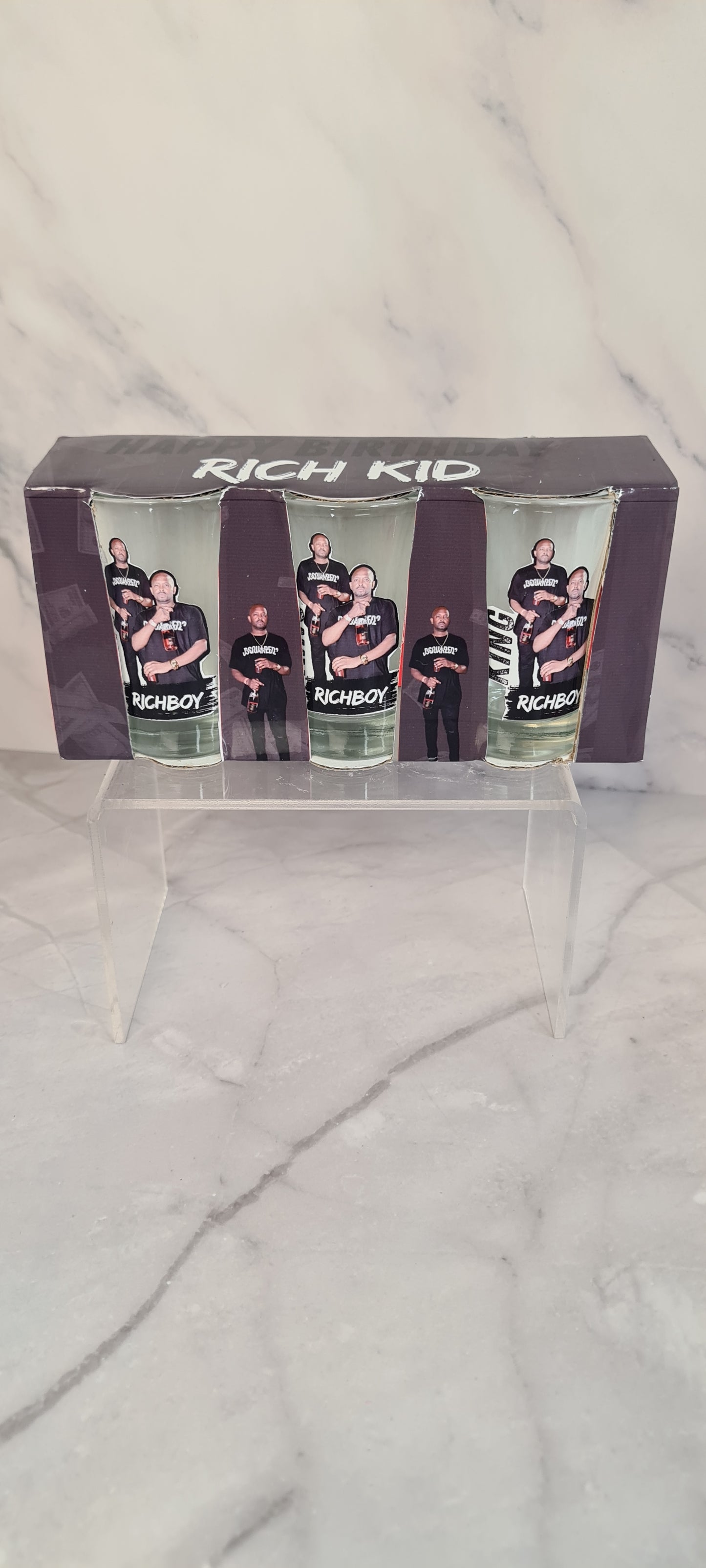 Personalized shot glasses