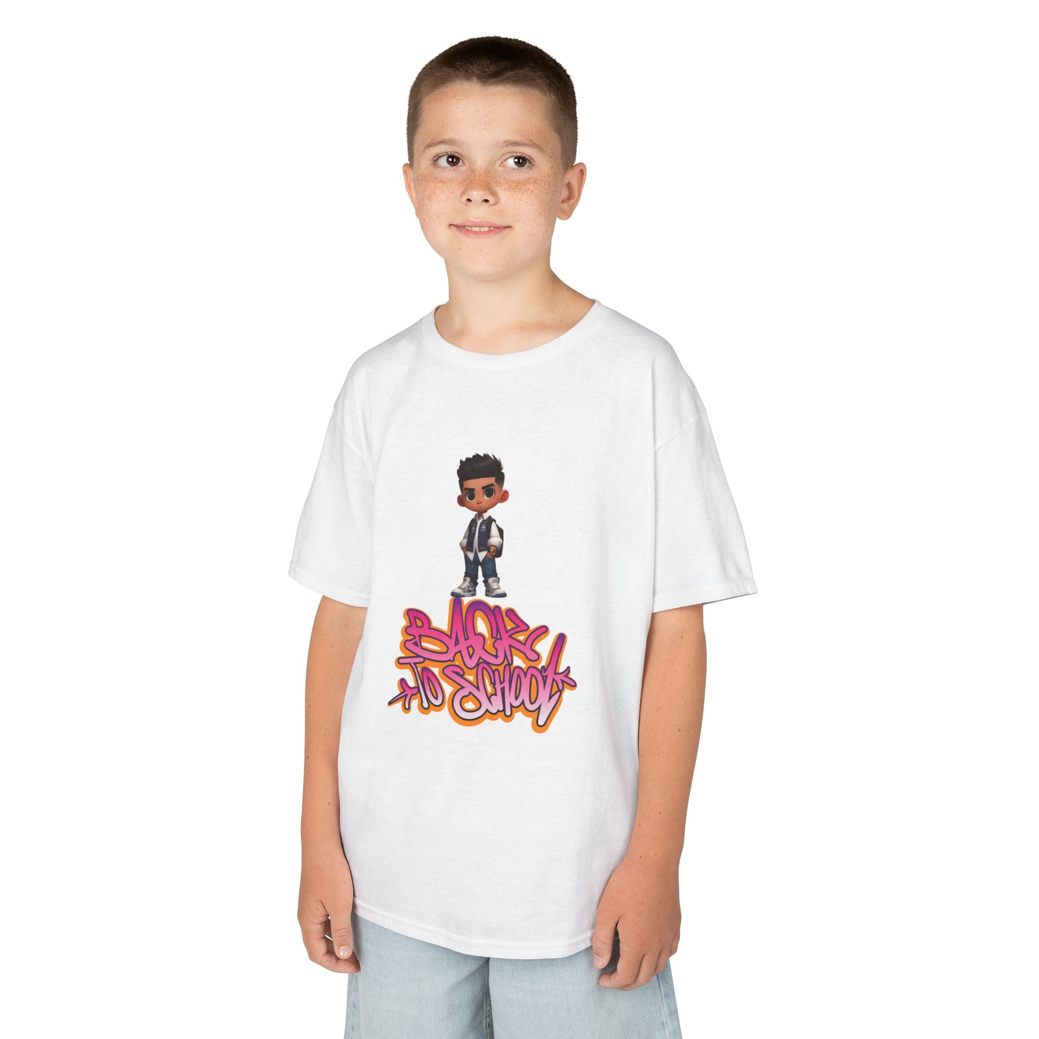 Back to school Kids Heavy Cotton Tee
