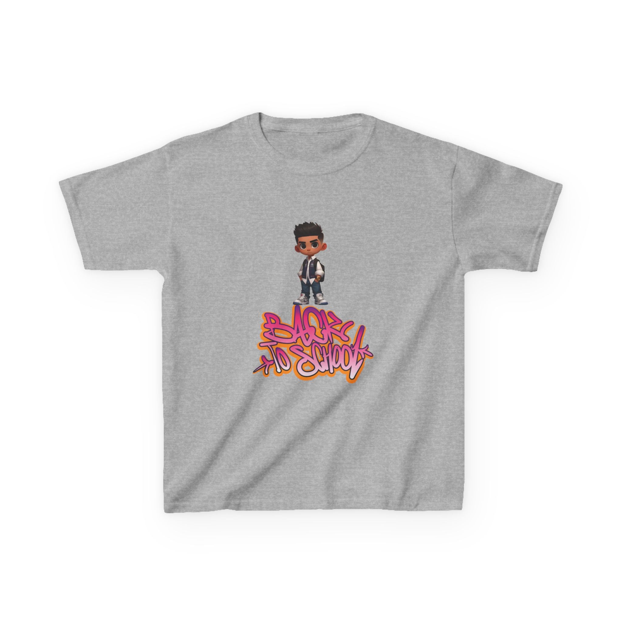Back to school Kids Heavy Cotton Tee