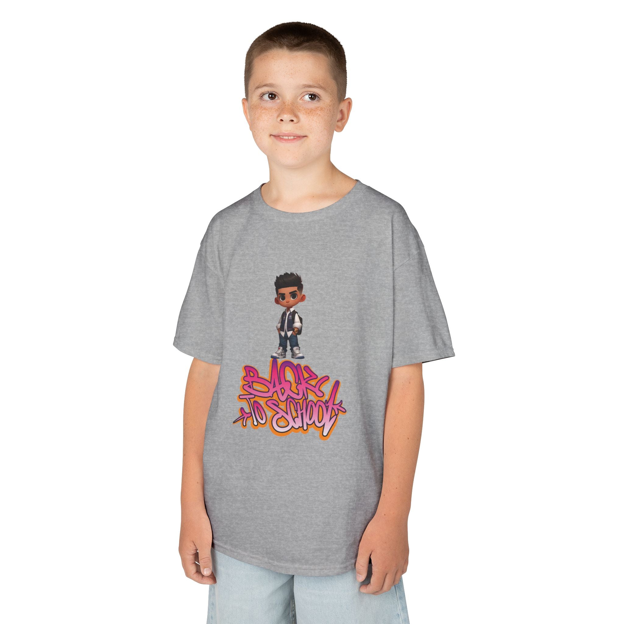 Back to school Kids Heavy Cotton Tee