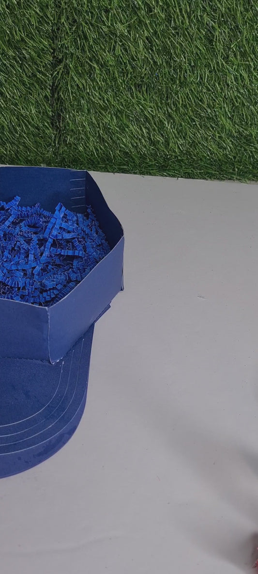 Custom Baseball Hat Gift Box – 3D Team Cap Treat Box for Sports Fans (All Teams Available)